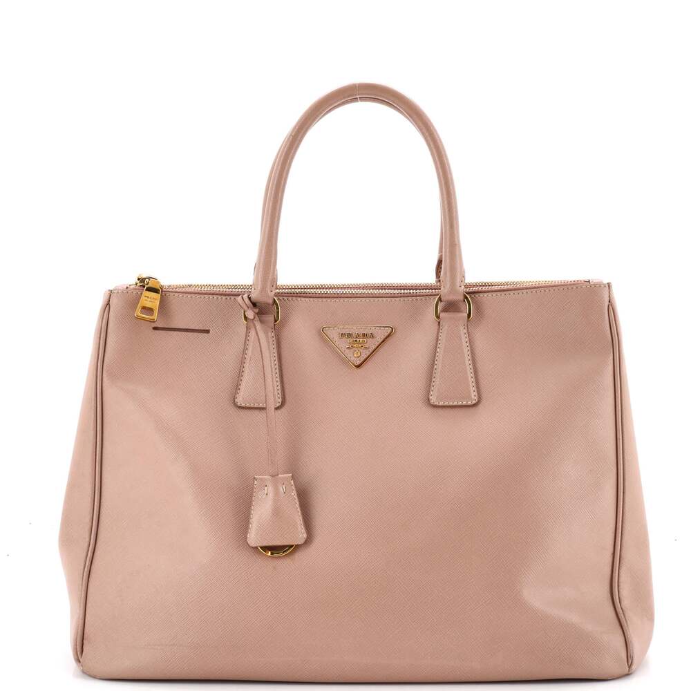 Prada Double Zip Lux Tote Saffiano #254260P10B
